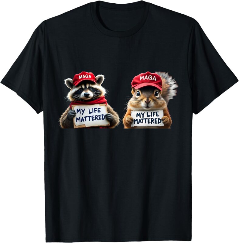 Justice For Peanut The Squirrel and Fred The Raccoon T-Shirt