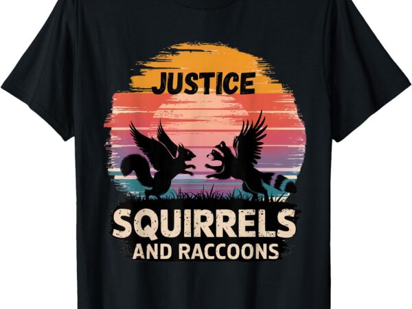 Justice for peanut the squirrel & fred the racoon t-shirt