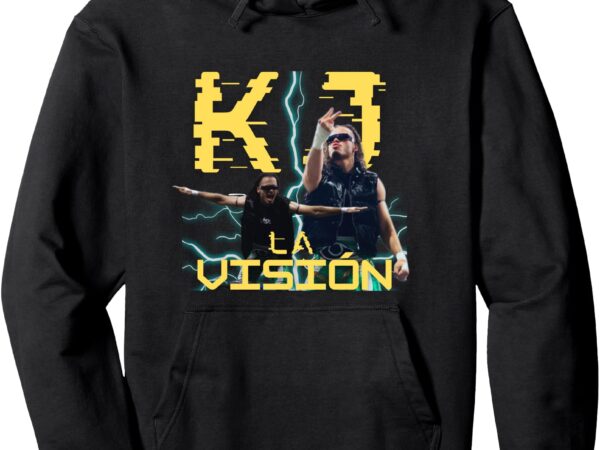 Kj la vision pullover hoodie t shirt vector art