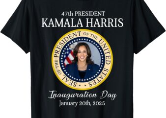 Kamala Harris 47th President Inauguration 2025 Supporters T-Shirt