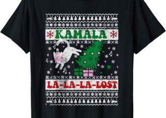 Kamala La-La-La-Lost Funny Retro Election Result 2024 T-Shirt