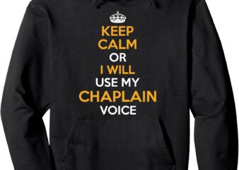 Keep Calm And Let Chaplain Handle It Inked Creation Pullover Hoodie