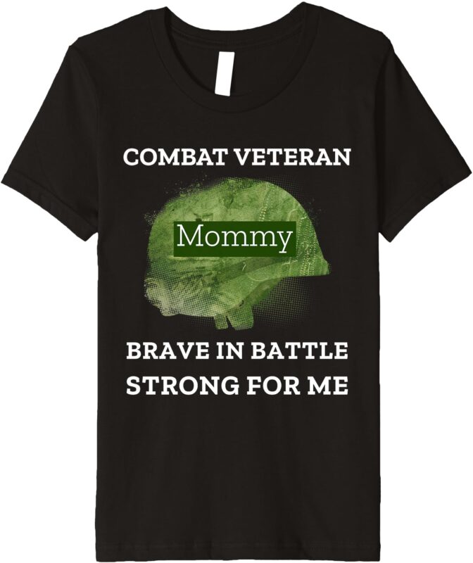 Kids Combat Veteran – Mom – Woman Premium T-Shirt