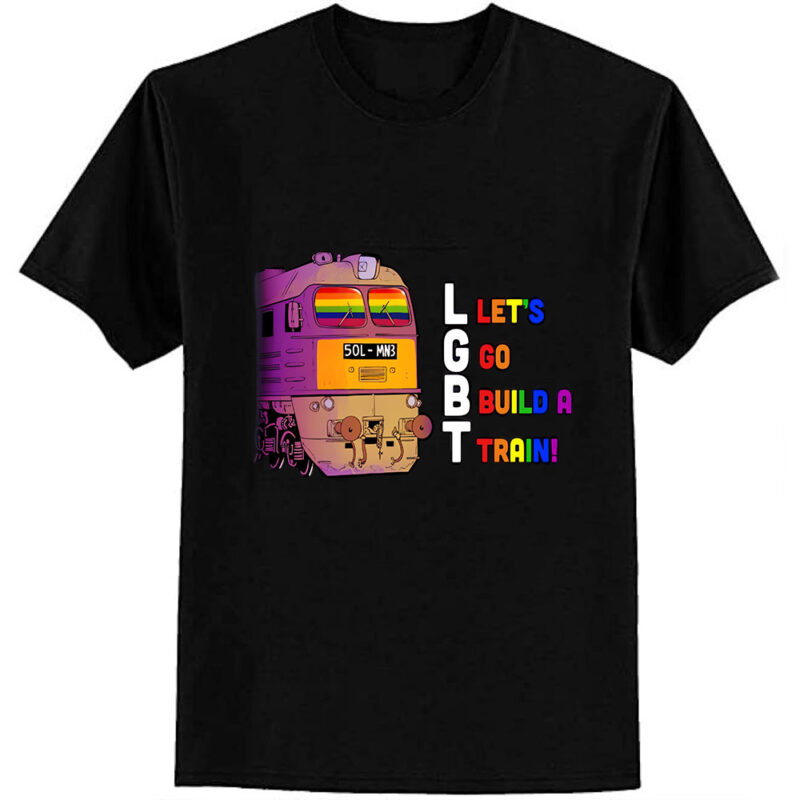 LGBT – Let’s Go Build a Train T-Shirt