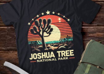 LT631-Vintage Joshua Tree National Park Retro Outdoor Camping Hike T-Shirt