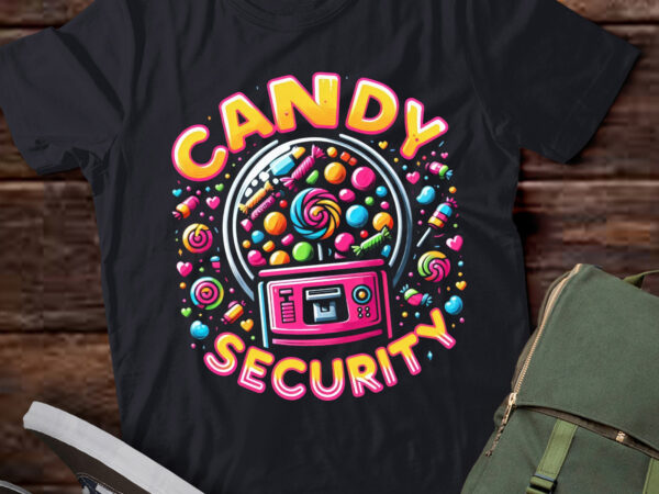 Lt642-candy security candyland costume t-shirt