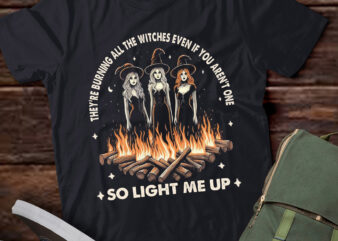 LT646-They’re Burning All The Witches Even If You Arent One Women T-Shirt