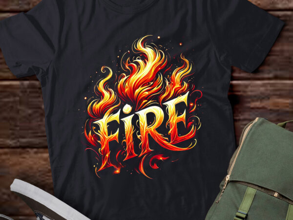 Lt665-fire flame shirt adult kids men women fire and ice costume t-shirt