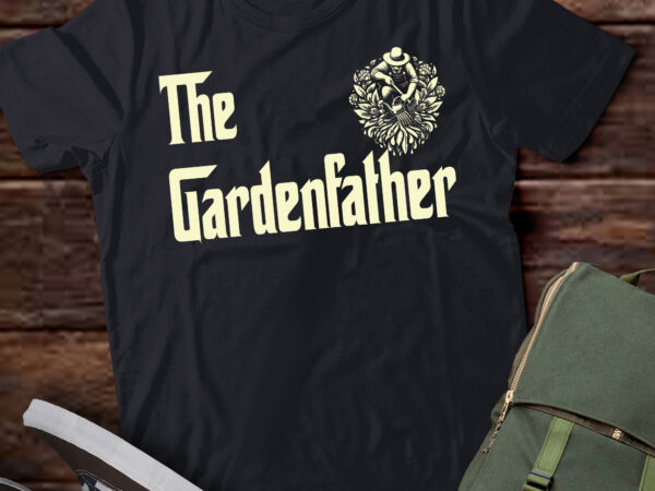 Lt692-best gardening father gifts the gardenfather men t-shirt