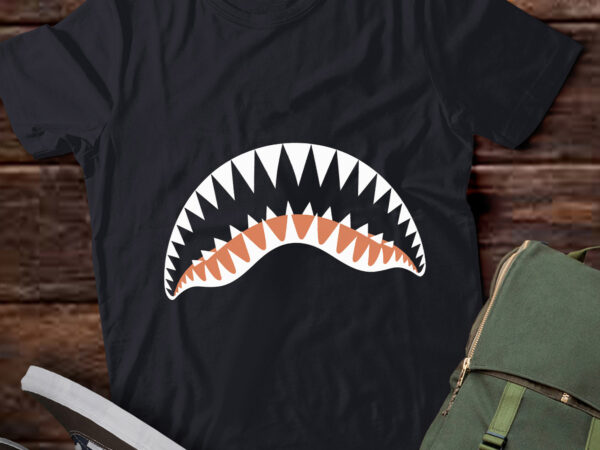 Lt747-shark boy shark jaw t-shirt