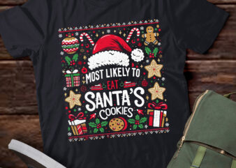 LT750 Santa’s Favorite Cookie Eater Holiday T-Shirt