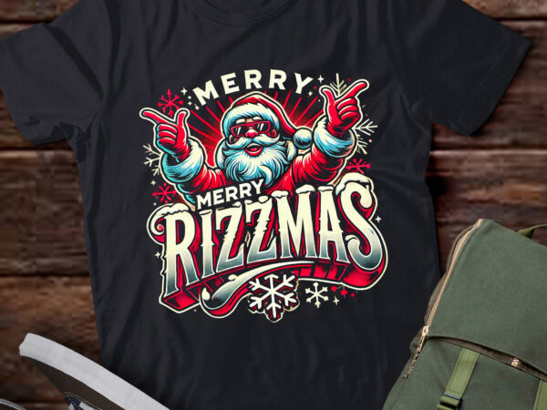 Lt770- rizz santa – merry rizzmas t-shirt