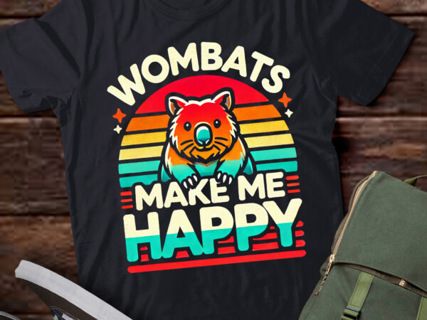 Lt777-wombats australia marsupial t-shirt