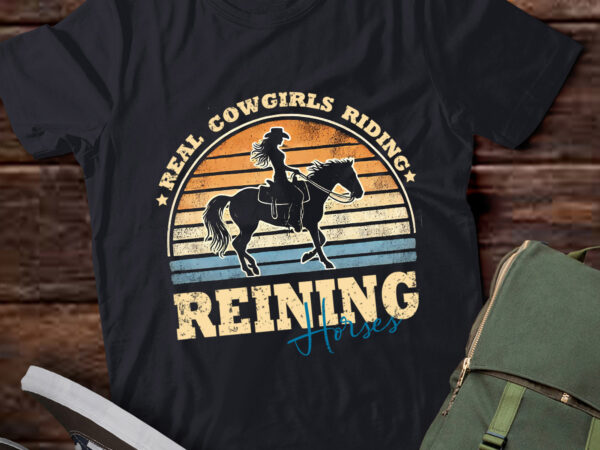 Lt829-real cowgirls riding reining horses – horse riding reining pullover hoodie t shirt vector graphic