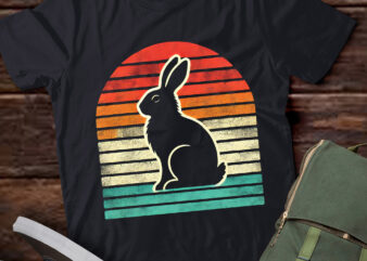 LT839-Vintage Retro Rabbit Shirt Bunny Lover Gift T-Shirt