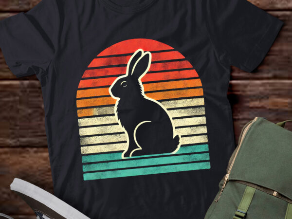 Lt839-vintage retro rabbit shirt bunny lover gift t-shirt