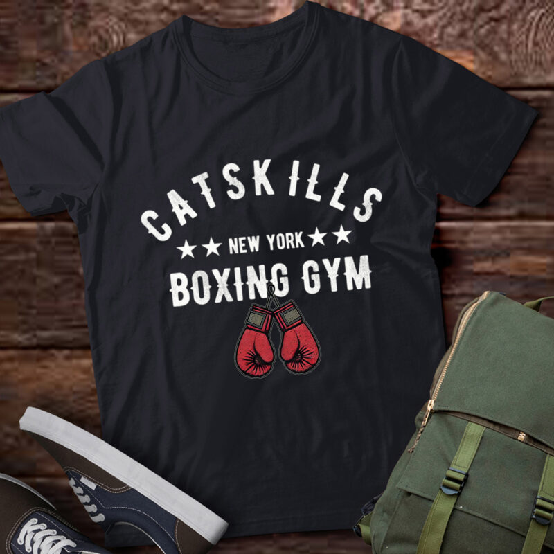 LT854-Vintage Catskills New York Boxing Gym Boxing Day Tees Pullover Hoodie