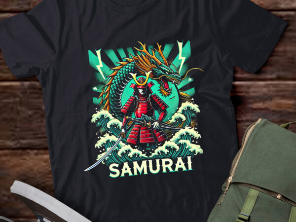 Lt880-ancient japanese samurai shirt bushido code warrior gifts t-shirt