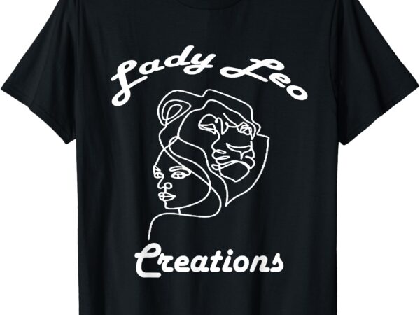 Lady leo creations t-shirt