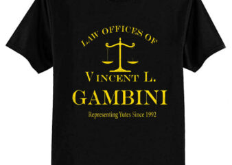 Law Offices of Vincent L. Gambini – vintage logo T-Shirt