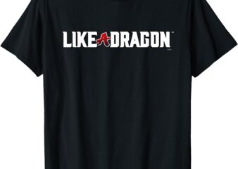 Like a Dragon & Yakuza white logo T-Shirt