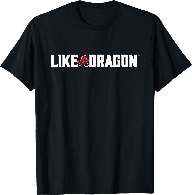 Like a Dragon & Yakuza white logo T-Shirt