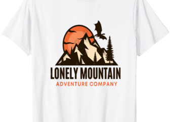 Lonely Mountain – Adventure Company – Fantasy T-Shirt