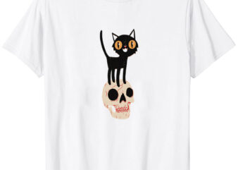 Look What The Halloween Cat Dragged In T-Shirt