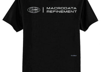 MACRODATA REFINEMENT Essential T-Shirt