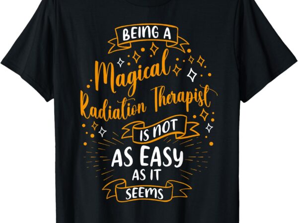 Magical radiation therapist – christmas radiation therapist t-shirt