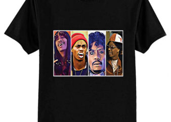 Many Faces of Dave Chappelle T-Shirt