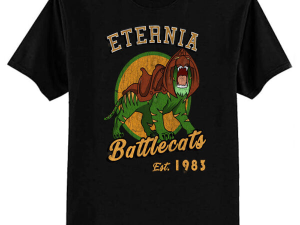 Masters of the universe – battlecats t-shirt