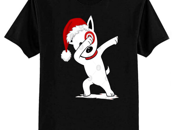 Merry christmas bullseye dog team member t-shirt