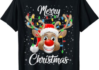 Merry Christmas Family Matching Men Women Boys Girls Kids T-Shirt