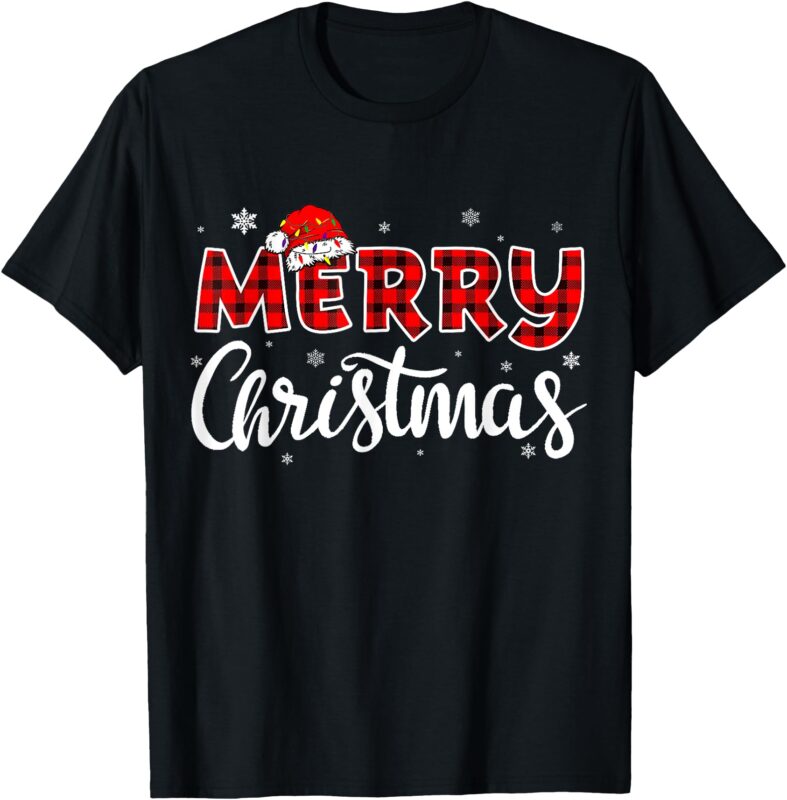 Merry Christmas Reindeer Xmas Family Women Men Funny T-Shirt