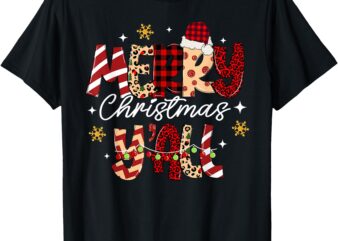 Merry Christmas Y’All Christmas Xmas Men Women Kids Boys T-Shirt