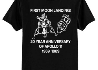 Moon Landing Apollo Anniversary T-Shirt