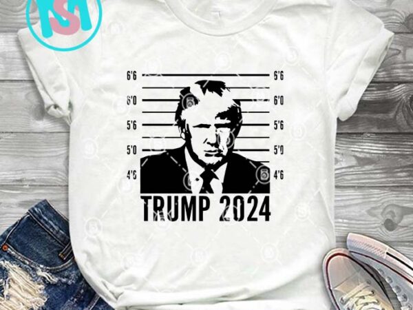 Mugshot donald trump svg, donald trump svg, president svg eps dxf png t shirt designs for sale