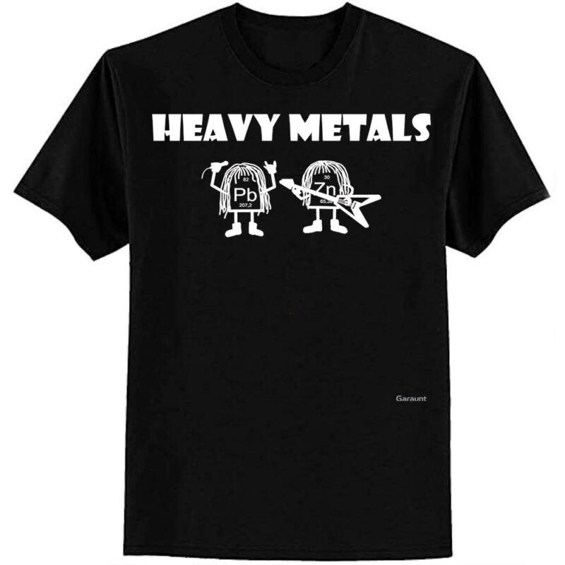 Heavy metals, heavy metals rock, chemist periodic table Essential T-Shirt