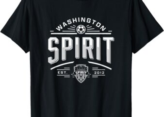 NWSL Washington Spirit Deco Modern T-Shirt