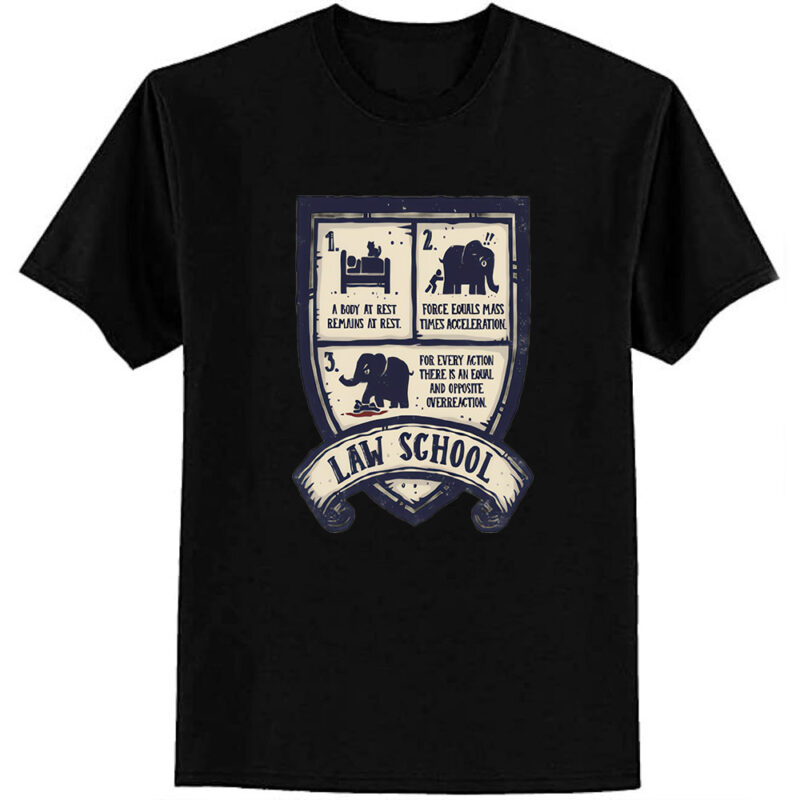 Newton’s Law School T-Shirt