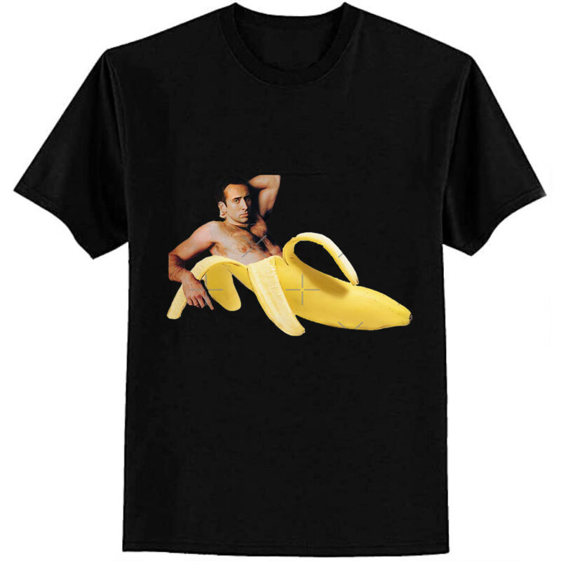 Nicolas Cage Banana Pattern Classic T-Shirt