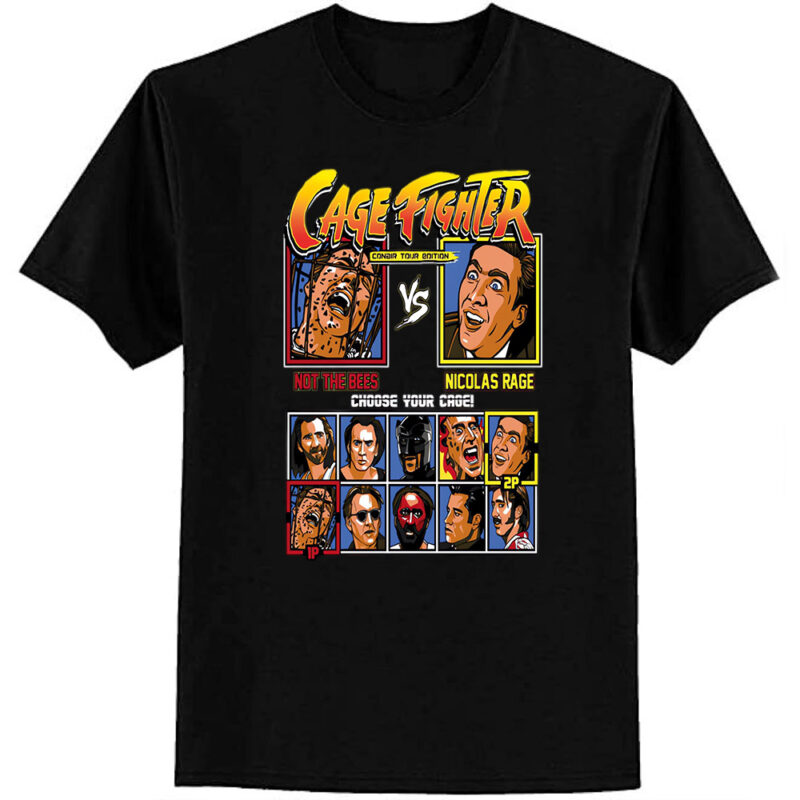 Nicolas Cage Fighter – Conair Tour Edition T-Shirt