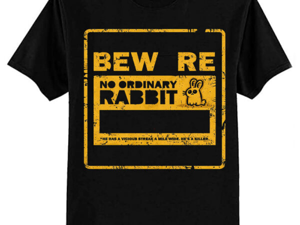 No ordinary rabbit classic t-shirt