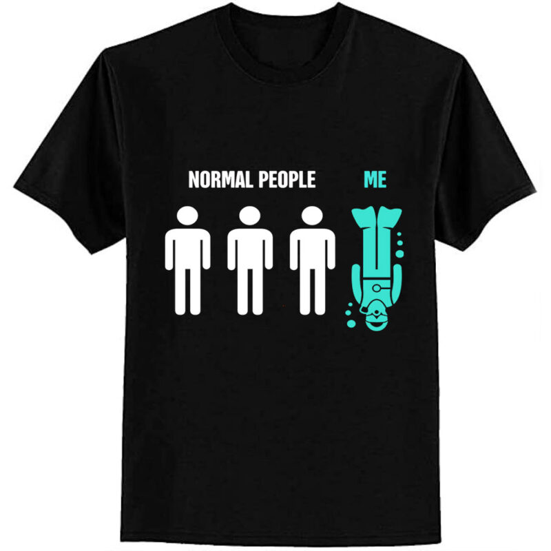 Normal People, Me Funny Scuba Diving Design Essential T-Shirt