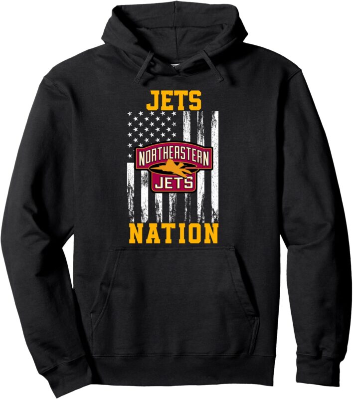 Northeastern Jets Logo Nation HS Pullover Hoodie