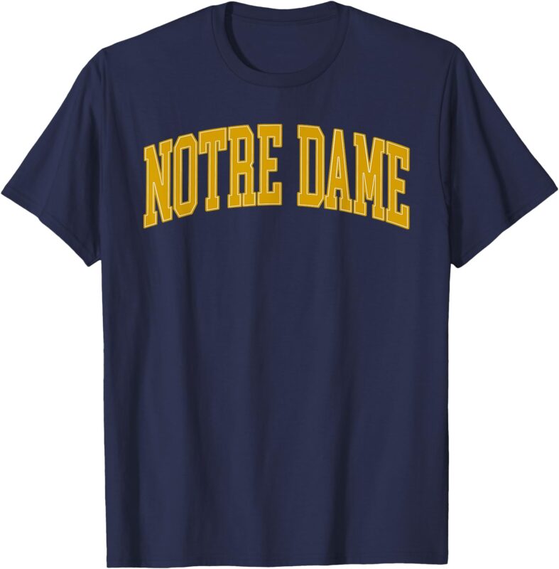 Notre Dame IN Retro T-Shirts & Tees T-Shirt