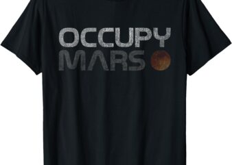 Occupy Mars Astronomy Space Explorer T-Shirt