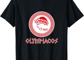 Olympiacos Greek Patterns T-Shirt