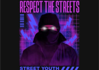 Respect The Street Brutalism Streetwear PNG